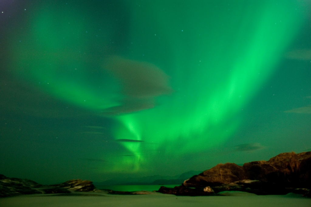 Aurora Borealis, by Fredrik Bølstad on flickr.com (CC BY-SA 2.0)
